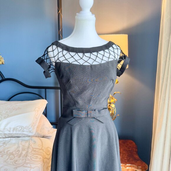 Tatyana Black "Alika" Pinup Flare Skirt Dress - Picture 3 of 15